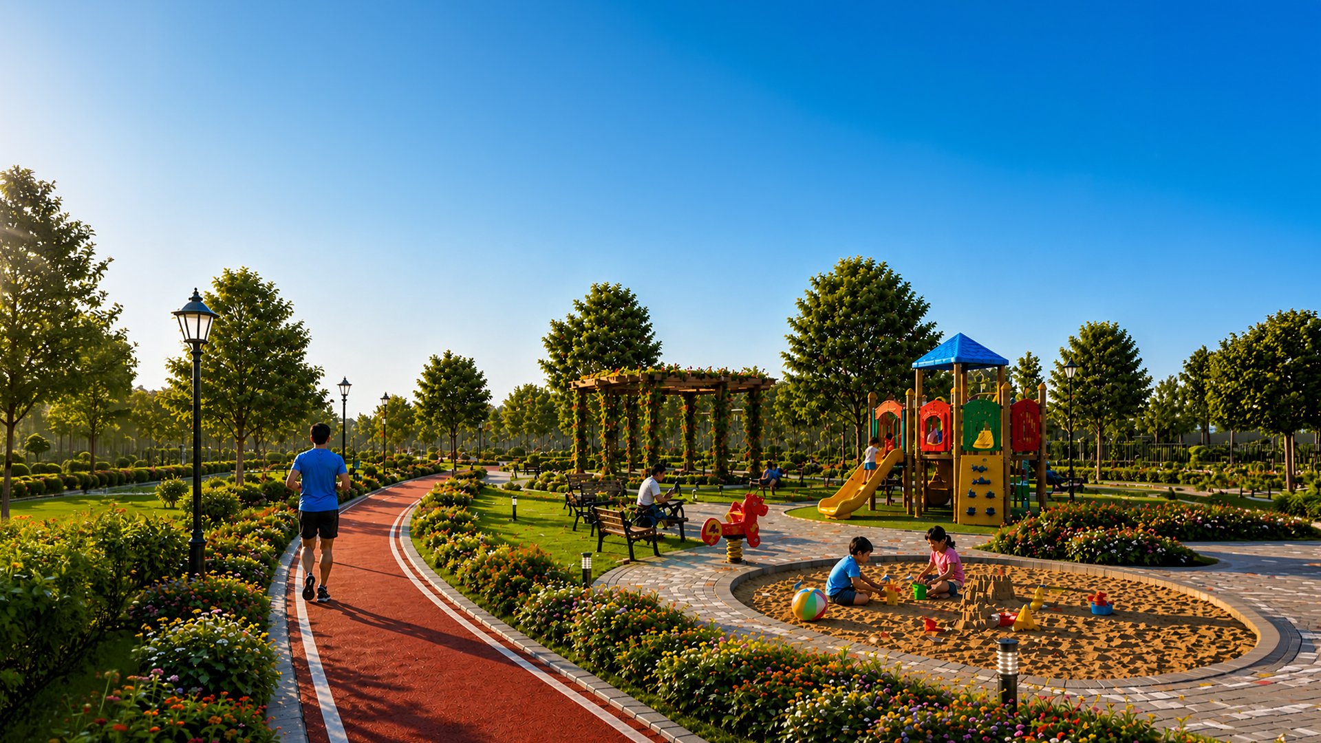 4000 sq.yd park